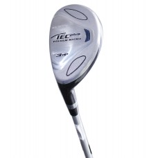 AGXGOLF MENS LEFT HAND TECH PLUS GRAPHITE SHAFT HYBRID IRONS SET 3 & 4: REGULAR OR CADET LENGTH